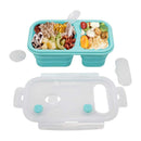 Portion Control Bento Lunch Box, Storage Container & Plate by BariatricPal - Collapsible, Leak-Proof & Available in 2 Colors! 