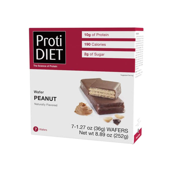 Proti Diet 15g Protein Wafer Bars - Peanut