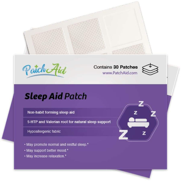 Sleep Aid Topical Patch by PatchAid - 30-Day Supply - Vitamin Patch