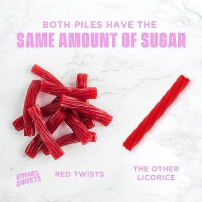 Smart Sweets Red Twists 50g (1.8 oz) 
