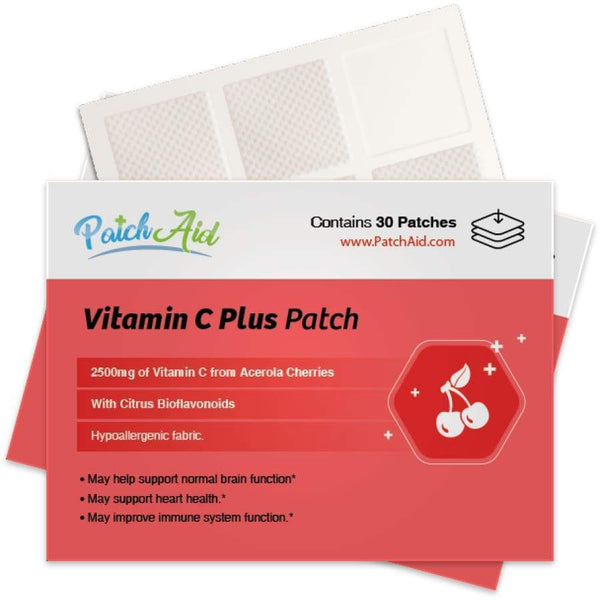 Vitamin C Plus Vitamin Patch by PatchAid - 30-Day Supply - Vitamin Patch